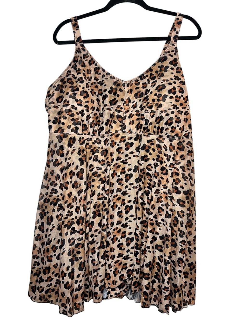BloomChic Leopard Print Swim Dress Size 22-24